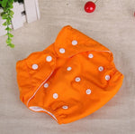 Orange Cloth Diaper